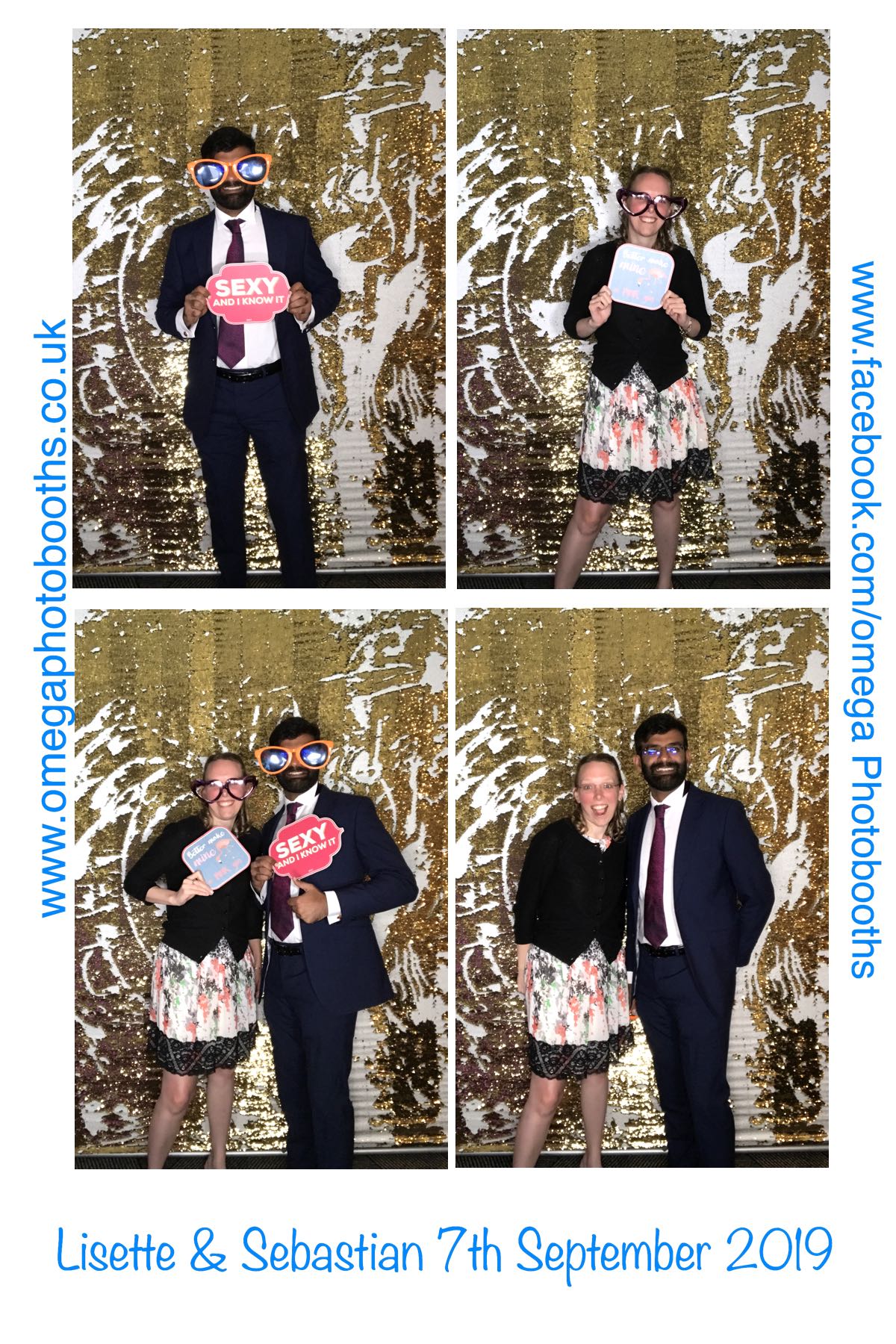 Lisette & Sebastian | View more photos from the event at gallery.omegaphotobooths.co.uk/u/Omega-Photobooths/Lisette-Sebastian